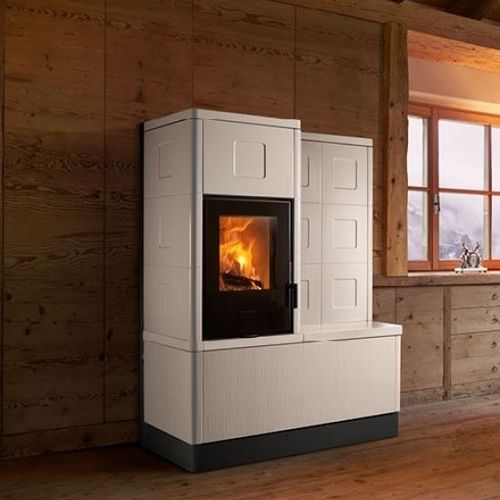 木材采暖炉 - E228 K - Piazzetta - 颗粒 / 0 - 5 kW / 5 kW...10 kW