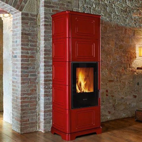 木材采暖炉 - E928 C-M - Piazzetta - 5 kW...10 kW / 10 kW...20 kW / 独立式