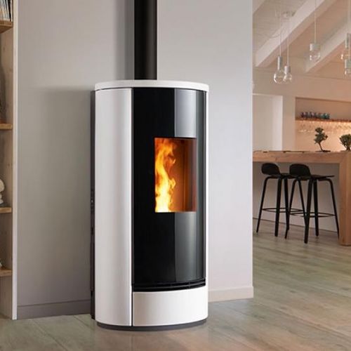 颗粒采暖炉 - P220 T - Piazzetta - 0 - 5 kW / 8.5 kW / 独立式