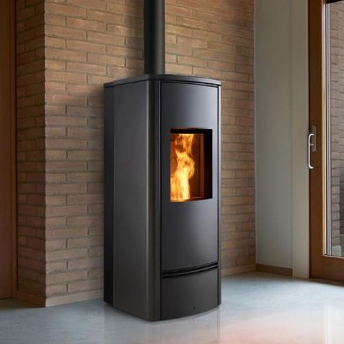 颗粒采暖炉 - P930 M - Piazzetta - 0 - 5 kW / 11 kW / 独立式