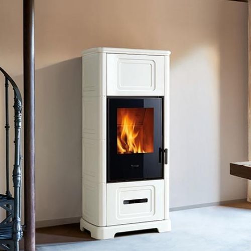 木材采暖炉 - E928 C - Piazzetta - 5 kW...10 kW / 10 kW...20 kW / 独立式