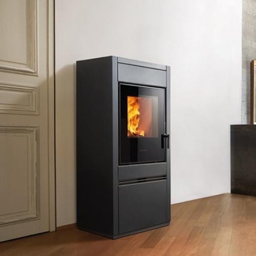 木材采暖炉 - E128 A - Piazzetta - 5 kW...10 kW / 10 kW...20 kW / 独立式