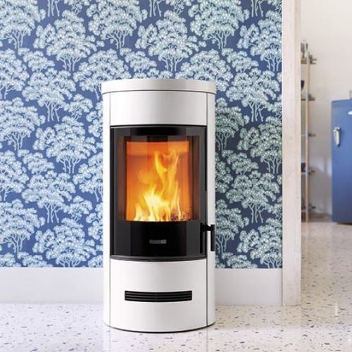 木材采暖炉 - E129 M - Piazzetta - 5 kW...10 kW / 独立式 / 现代风格