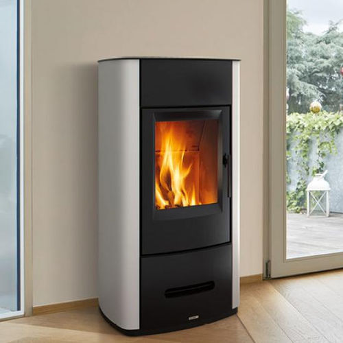 木材采暖炉 - E928  - Piazzetta - 5 kW...10 kW / 10 kW...20 kW / 独立式