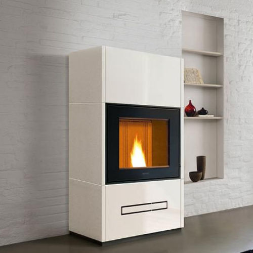 颗粒采暖炉 - BERNA - Piazzetta - 5 kW...10 kW / 0 - 5 kW / 10 kW...20 kW
