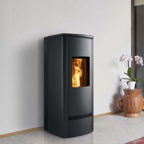 颗粒采暖炉 - P930 M STEEL - 5 STELLE - Piazzetta - 5 kW...10 kW / 0 - 5 kW / 11 kW