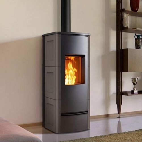 颗粒采暖炉 - P930 C - Piazzetta - 0 - 5 kW / 5 kW...10 kW / 多燃料