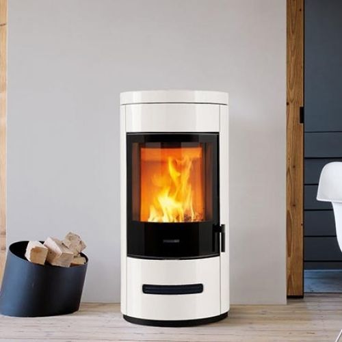 木材采暖炉 - E929 M - Piazzetta - 5 kW...10 kW / 独立式 / 现代风格