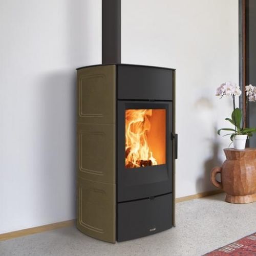 木材采暖炉 - E520 C - 5 STELLE - Piazzetta - 5 kW...10 kW / 独立式 / 现代风格