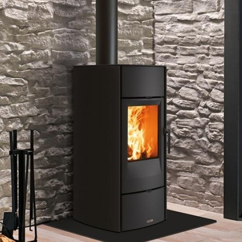 木材采暖炉 - E520 - 5 STELLE - Piazzetta - 5 kW...10 kW / 独立式 / 现代风格