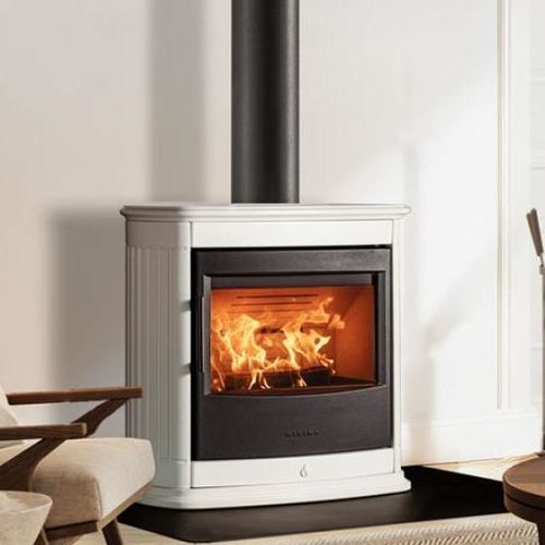 木材采暖炉 - E908 C - Piazzetta - 5 kW...10 kW / 壁挂 / 猫脚