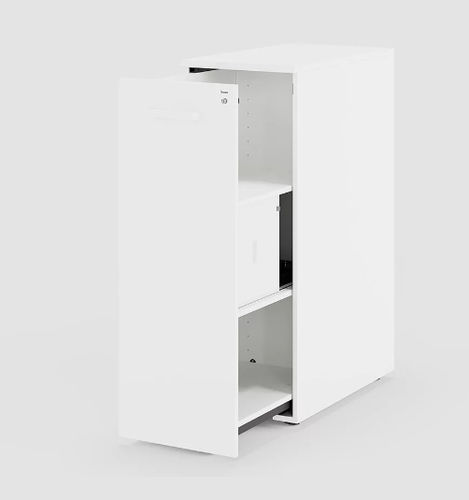山毛榉木抽屉文件柜 - CUBE_S TOWER UNIT - Bene GmbH - 枫木 / 竹制 / 单抽屉式