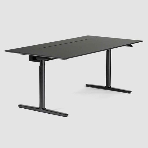 落地办公桌 - LEVEL LIFT PRO - Bene GmbH - 2人 / 现代风格 / MDF