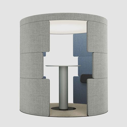 现代风格桌 - PARCS TOGUNA - Bene GmbH - 塑料 / 塑料桌脚 / 圆形