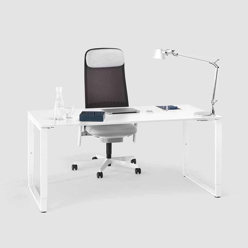 开放式办公桌 - SQUARE WORKSTATION - Bene GmbH - 落地 / 现代风格 / 层压材料