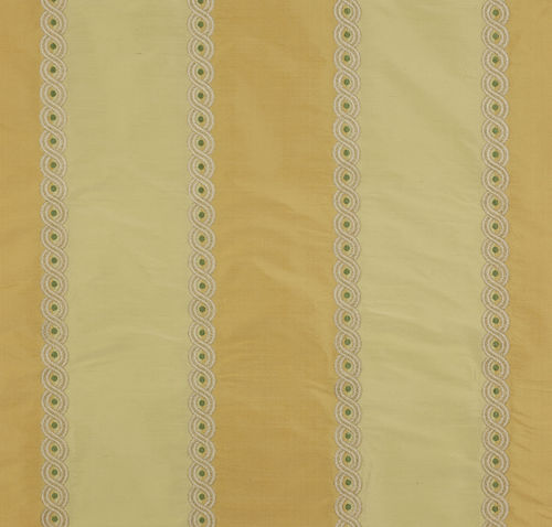 窗帘面料 - SUMMER PALACE : BROCADE STRIPE - Colefax & Fowler - 条纹 / 粘胶