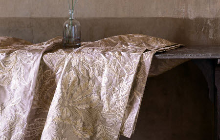 窗帘面料 - VERYAN : MONTSERRAT - Colefax & Fowler - 花朵图案 / 粘胶