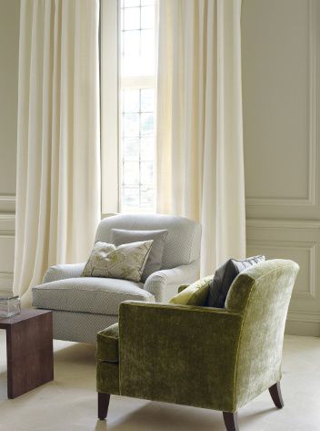 窗帘面料 - MIRELLA : LUCERNE - Colefax & Fowler - 图案 / 丝绸