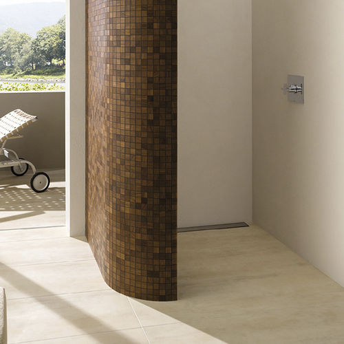 步入式淋浴 - PORESTA® BALTIMORE - Poresta systems - 玻璃纤维 / 螺旋