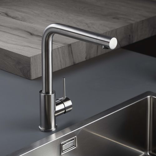 台面调温龙头 - E0CU270INOX - Ritmonio Rubinetterie Srl - 不锈钢 / 厨房 / 单孔