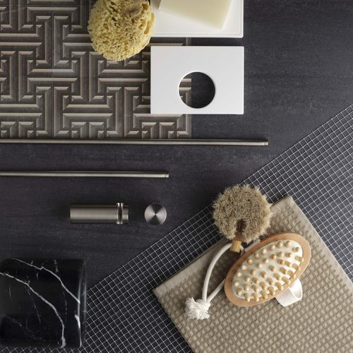 钢固定装置 - 7BW002INOX - Ritmonio Rubinetterie Srl - 用于浴室