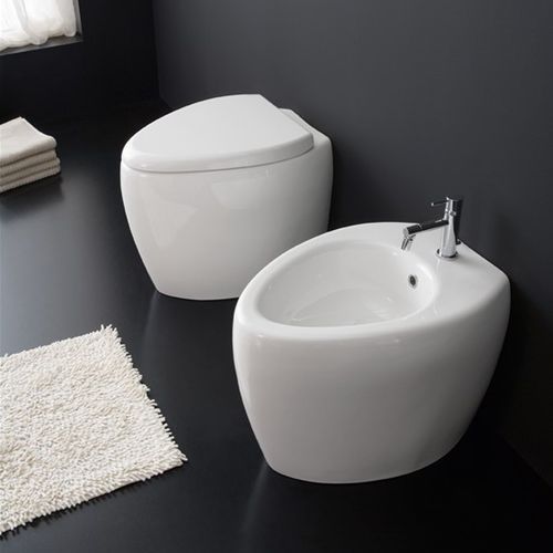 独立式马桶 - 8606 - Scarabeo Ceramiche - 陶瓷 / 塑料 / 家用