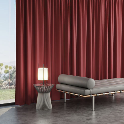 室内装饰面料 - EASE - Knoll Textiles - 用于窗帘 / 单色 / 阻燃聚酯