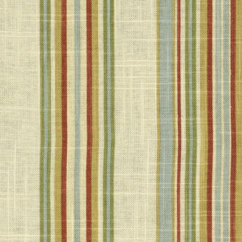 室内装饰面料 - STRIPE ENSEMBLE ROBIN'S EGG - WAVERLY Div. of Schumacher & Co. - 条纹 / 亚麻
