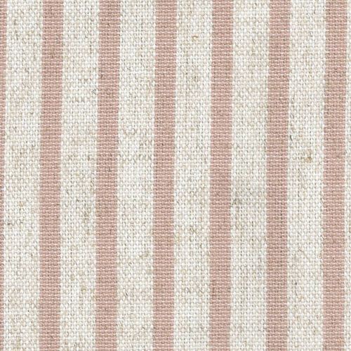 室内装饰面料 - HARLOW STRIPE BLUSH - WAVERLY Div. of Schumacher & Co. - 条纹 / 聚酯 / 亚麻