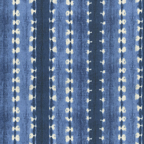 室内装饰面料 - INDIGO JAVA JOURNEY - WAVERLY Div. of Schumacher & Co. - 图案 / 聚酯