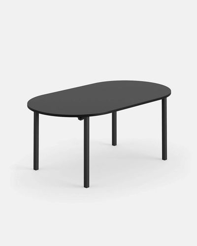 现代风格桌 - TIMO S - IBEBI - MDF / 三聚氰胺 / 钢座桌脚