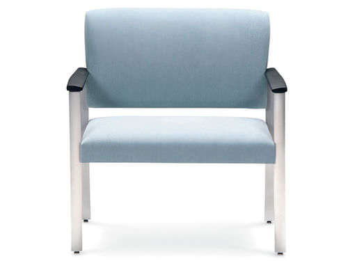 布料医疗椅 - AMENITY - Carolina Business Furniture - 金属 / 肥胖症 / 蓝色