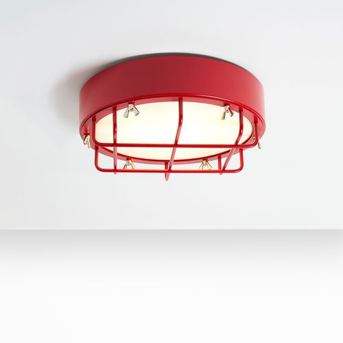 现代风格顶灯 - CANTIERE - ZAVA SRL - 圆形 / 铁 / Plexiglas®宝克力