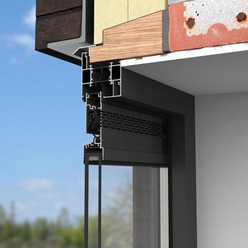 自动调节窗户通风机 - THM90 EVO - RENSON - 隔热