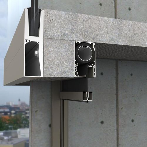 遮光卷帘 - FIXSCREEN® MINIMAL SMALL M7A F - RENSON - 用于窗户 / 用于阳光房 / 布料