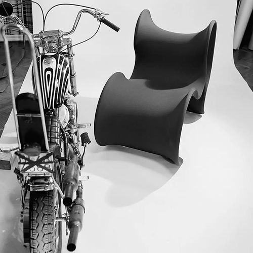 原创设计扶手椅 - FIOCCO - Bernini Gallery - 布料 / 金属 / 白色