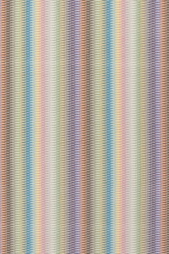 编织满铺地毯 - MISSONI ZUCCA - STARK CARPET - 羊毛 / 条纹 / 彩色