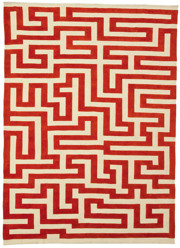 现代风格地毯 - RED MEANDER - Christopher Farr - 图案 / 羊毛 / 长方形