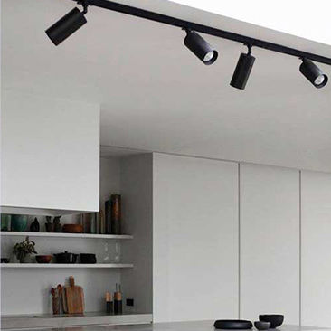 LED式轨道灯 - REEDS 4 - BEL-LIGHTING / TERZO-LIGHT - 圆形 / 铝铸铁 / 商用