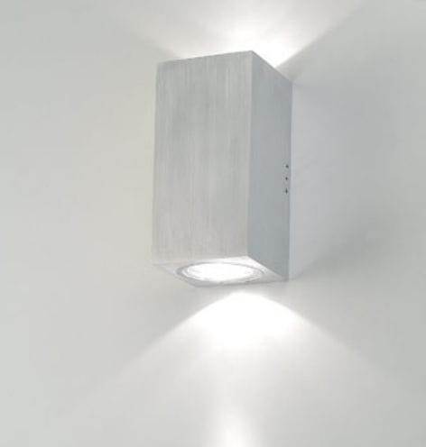 现代风格壁灯 - CUBE 2L - BEL-LIGHTING / TERZO-LIGHT - 户外 / 阳极氧化铝 / 立方体