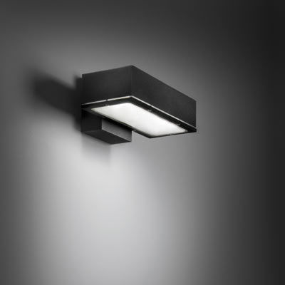 现代风格壁灯 - SQUADRA D - BEL-LIGHTING / TERZO-LIGHT - 户外 / 铝制 / 玻璃