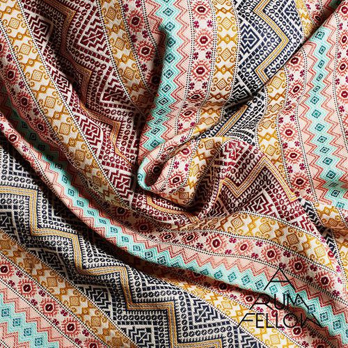 室内装饰面料 - HOLMUL HAND WOVEN  - F. SCHUMACHER & CO. - 几何图案 / 棉质 / 编织