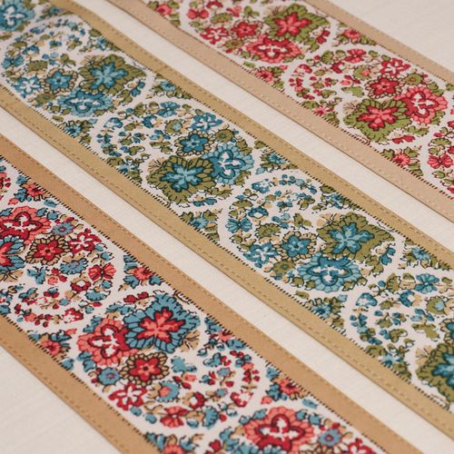 棉质路缘 - INES PAISLEY TRIM - F. SCHUMACHER & CO. - 线性