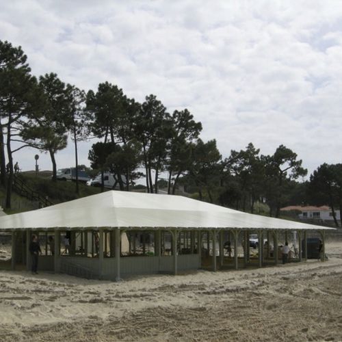 帆布建筑膜材 - Grand Voile - 用于拉伸结构 / 屋顶