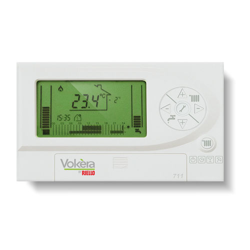 可编程温度调节器 - 711 OPEN THERM RF - Vokèra - 供暖 / 壁挂 / 白色