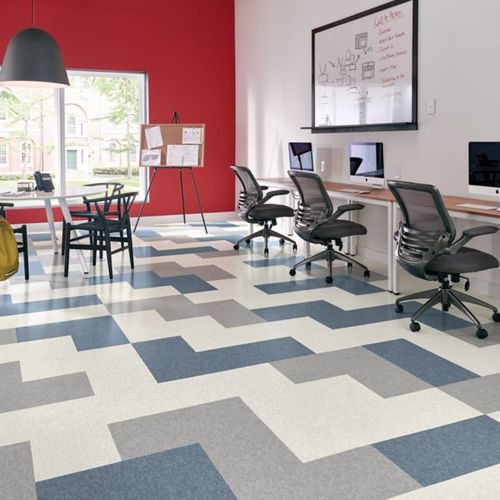 乙烯基地面 - EXCELON SDT - Armstrong flooring - 室内 / 人流量较大时用 / 用于医疗机构