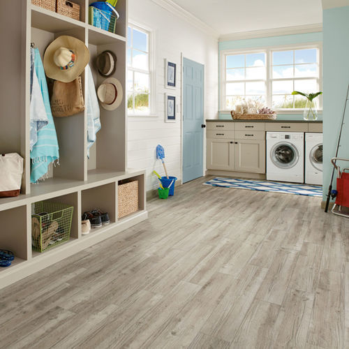 乙烯基地面 - CENTURY BARNWOOD  - Armstrong flooring - 室内 / 客厅 / 厨房