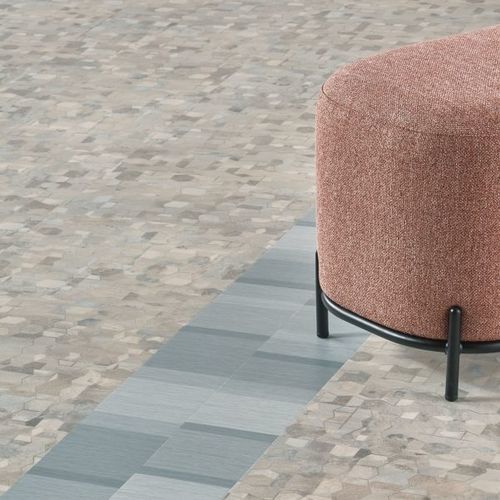 乙烯基地面 - COALESCE  - Armstrong flooring - 室内 / 商业 / 方砖