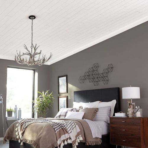 MDF吊顶 - WOODHAVEN WOVEN  - Armstrong ceilings - USA - 条形 / 餐厅 / 卧室