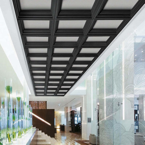 金属吊顶 - CASTWORKS® METAPHORS® METALWORKS™ - Armstrong ceilings - USA - 铝制 / 方砖 / 办公室